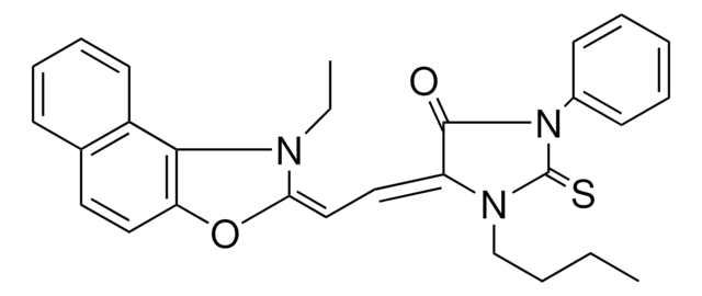 1-BUTYL-5-((3-ETHYLNAPHTH(1,2-D)OXAZOLYLIDENE)ETHYLIDENE)-3-PH-2-THIOHYDANTOIN AldrichCPR