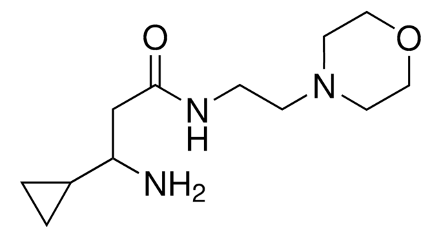 3-Amino-3-cyclopropyl-N-(2-morpholinoethyl)propanamide AldrichCPR