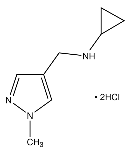 N-[(1-Methyl-1H-pyrazol-4-yl)methyl]cyclopropanamine dihydrochloride AldrichCPR