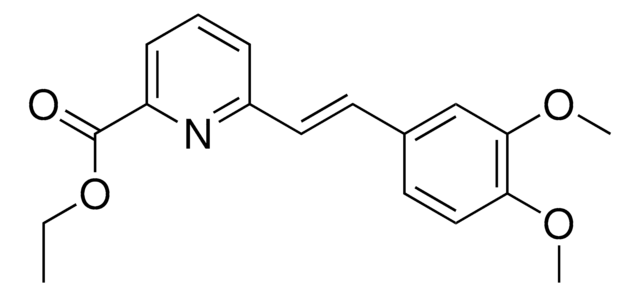 ETHYL 6-(2-(3,4-DIMETHOXYPHENYL)VINYL)-2-PYRIDINECARBOXYLATE AldrichCPR
