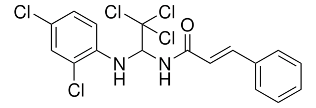 3-PHENYL-N-(2,2,2-TRICHLORO-1-(2,4-DICHLORO-PHENYLAMINO)-ETHYL)-ACRYLAMIDE AldrichCPR