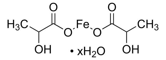 乳酸亚铁 Pharmaceutical Secondary Standard; Certified Reference Material