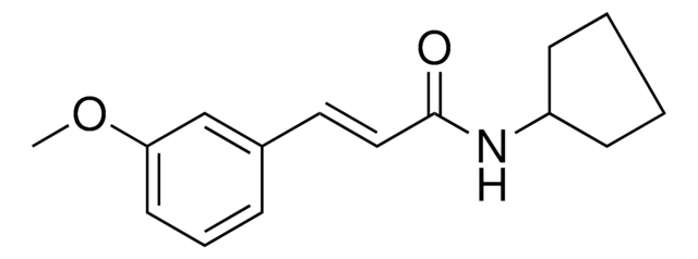 N-CYCLOPENTYL-3-(3-METHOXYPHENYL)ACRYLAMIDE AldrichCPR