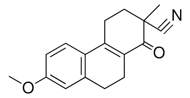 7-METHOXY-2-METHYL-1-OXO-1,2,3,4,9,10-HEXAHYDRO-PHENANTHRENE-2-CARBONITRILE AldrichCPR