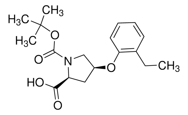 (2S,4S)-1-(tert-Butoxycarbonyl)-4-(2-ethylphenoxy)-2-pyrrolidinecarboxylic acid AldrichCPR