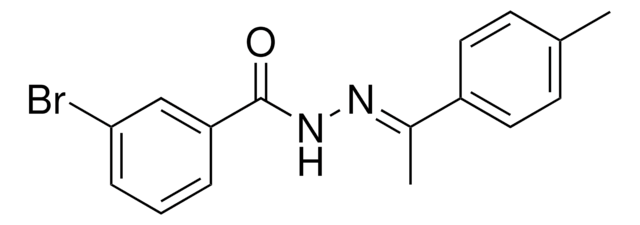 3-BROMO-N'-(1-(4-METHYLPHENYL)ETHYLIDENE)BENZOHYDRAZIDE AldrichCPR