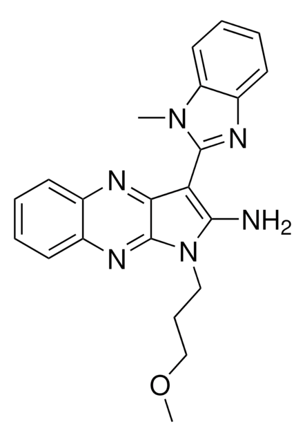 1-(3-METHOXYPROPYL)-3-(1-METHYL-1H-BENZIMIDAZOL-2-YL)-1H-PYRROLO[2,3-B]QUINOXALIN-2-AMINE AldrichCPR