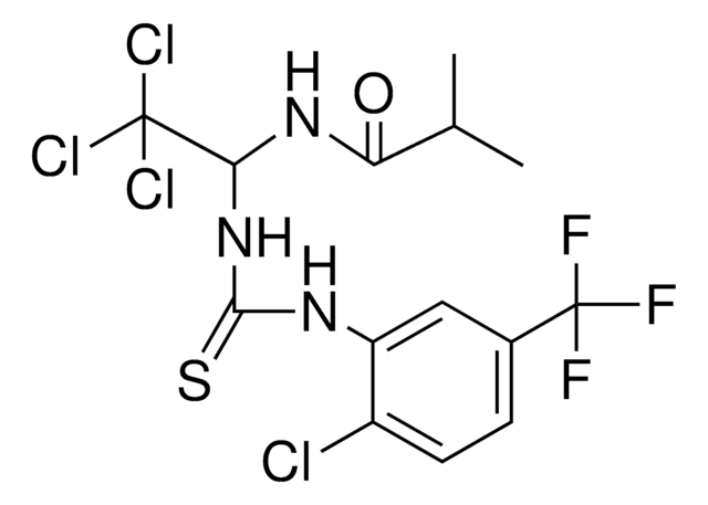 N-(TRICHLORO-1-(3-(2-CL-5-TRIFLUOROMETHYL-PH)-THIOUREIDO)-ET)-ISOBUTYRAMIDE AldrichCPR