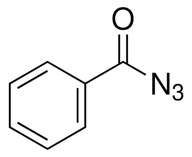 Benzoyl azide solution ~0.5&#160;M in tert-butyl methyl ether, &#8805;95.0% (HPLC)