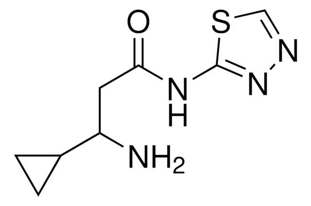 3-Amino-3-cyclopropyl-N-(1,3,4-thiadiazol-2-yl)propanamide AldrichCPR
