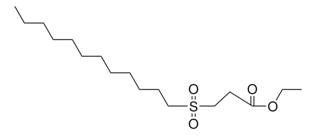 3-(DODECANE-1-SULFONYL)-PROPIONIC ACID ETHYL ESTER AldrichCPR
