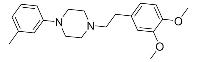 1-[2-(3,4-Dimethoxyphenyl)ethyl]-4-(3-methylphenyl)piperazine AldrichCPR