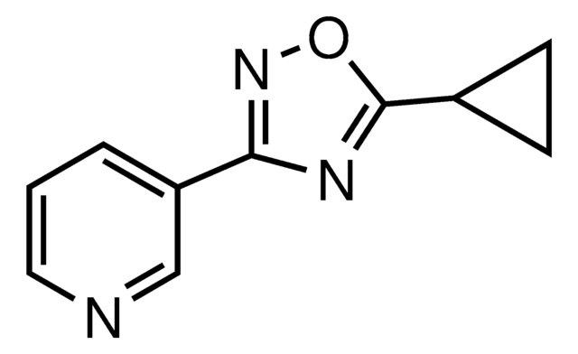 3-(5-(Cyclopropyl-1,2,4-oxadiazol-3-yl)pyridine AldrichCPR