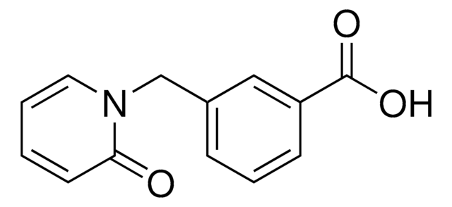 3-[(2-Oxo-1(2H)-pyridinyl)methyl]benzoic acid AldrichCPR