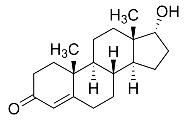 表睾酮 溶液 1.0&#160;mg/mL in acetonitrile, ampule of 1&#160;mL, certified reference material, Cerilliant&#174;