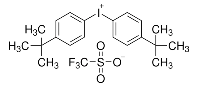 双(4-叔丁基苯基)碘三氟甲磺酸盐 electronic grade, &#8805;99% trace metals basis
