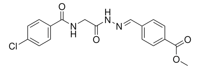 METHYL 4-(2-(((4-CHLOROBENZOYL)AMINO)ACETYL)CARBOHYDRAZONOYL)BENZOATE AldrichCPR