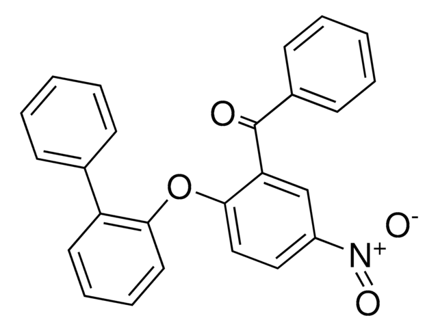 [2-([1,1'-biphenyl]-2-yloxy)-5-nitrophenyl](phenyl)methanone AldrichCPR