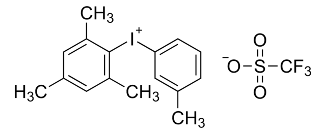 （3-甲基苯基）（2,4,6-三甲基苯基）三氟甲磺酸碘鎓 &#8805;97.0% (HPLC)