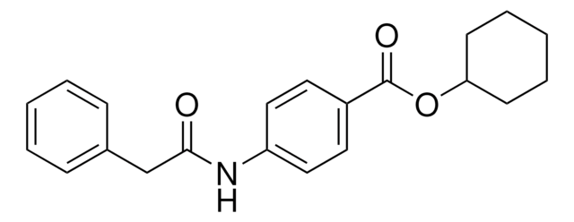 4-PHENYLACETYLAMINO-BENZOIC ACID CYCLOHEXYL ESTER AldrichCPR