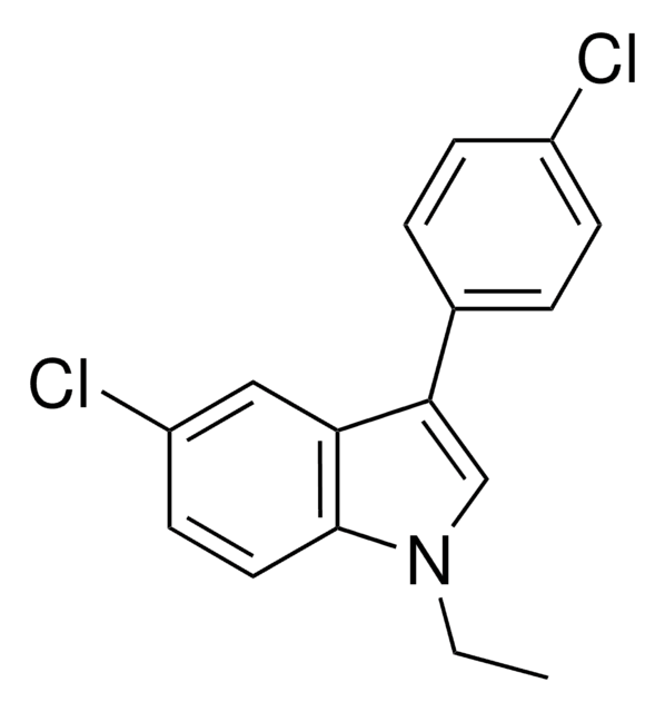 5-CHLORO-3-(4-CHLOROPHENYL)-1-ETHYLINDOLE AldrichCPR