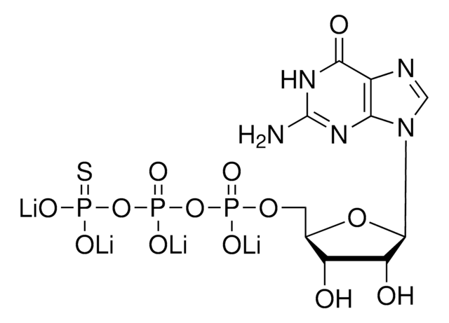 鸟苷5&#8242;-&#947;-硫代三磷酸 四锂盐 四锂盐 &#8805;90% (contains &lt; 10% GDP, HPLC), powder