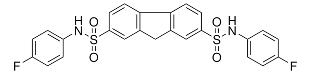 N(2),N(7)-BIS(4-FLUOROPHENYL)-9H-FLUORENE-2,7-DISULFONAMIDE AldrichCPR