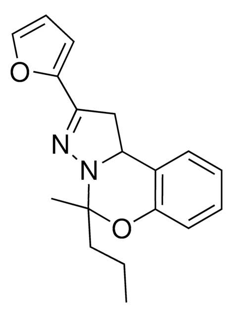 2-(2-FURYL)-5-METHYL-5-PROPYL-1,10B-DIHYDROPYRAZOLO(1,5-C)(1,3)BENZOXAZINE AldrichCPR