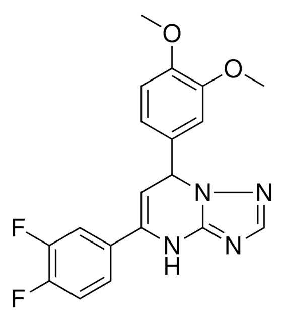 5-(3,4-DI-F-PH)-7-(3,4-DIMETHOXY-PH)-4,7-DIHYDRO(1,2,4)TRIAZOLO(1,5-A)PYRIMIDINE AldrichCPR