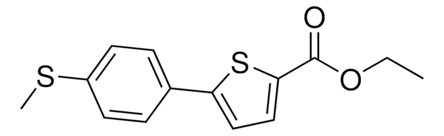 Ethyl 5-(4-(methylthio)phenyl)thiophene-2-carboxylate AldrichCPR