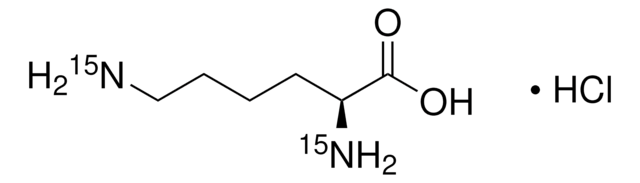 L-Lysine-15N2 hydrochloride 98 atom % 15N, 98% (CP)