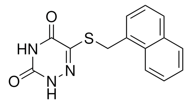 6-((1-NAPHTHYLMETHYL)THIO)-1,2,4-TRIAZINE-3,5(2H,4H)-DIONE AldrichCPR