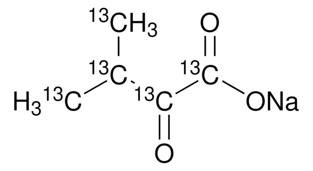 2-酮-3-甲基丁酸-13C5 钠盐 99 atom % 13C