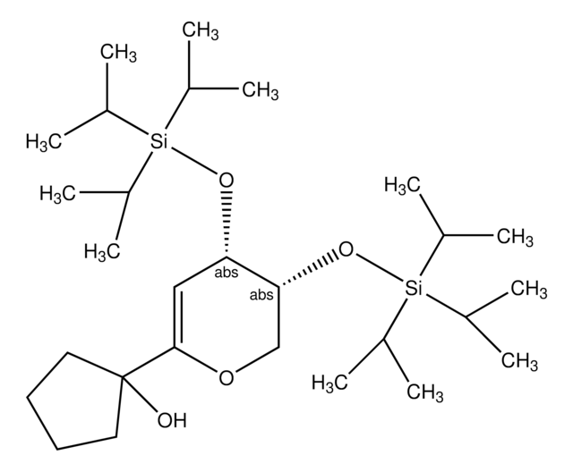 1,5-ANHYDRO-2-DEOXY-1-(1-HYDROXYCYCLOPENTYL)-3,4-BIS-O-(TRIISOPROPYLSILYL)-D-ERYTHRO-PENT-1-ENITOL AldrichCPR