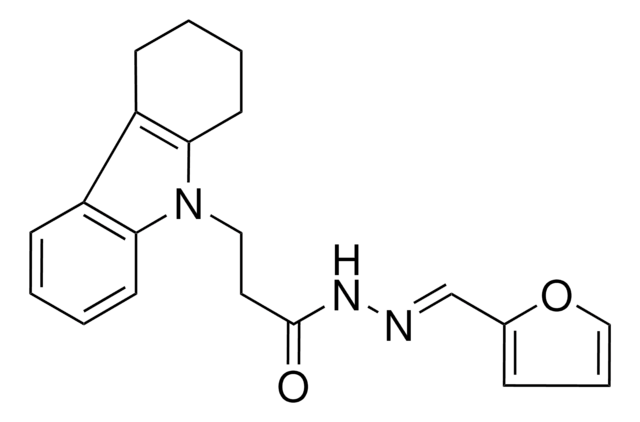 N'-(2-FURYLMETHYLENE)-3-(1,2,3,4-TETRAHYDRO-9H-CARBAZOL-9-YL)PROPANOHYDRAZIDE AldrichCPR