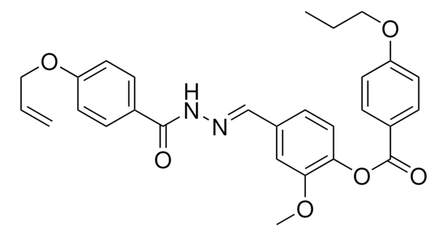 4-(2-(4-(ALLYLOXY)BENZOYL)CARBOHYDRAZONOYL)-2-METHOXYPHENYL 4-PROPOXYBENZOATE AldrichCPR