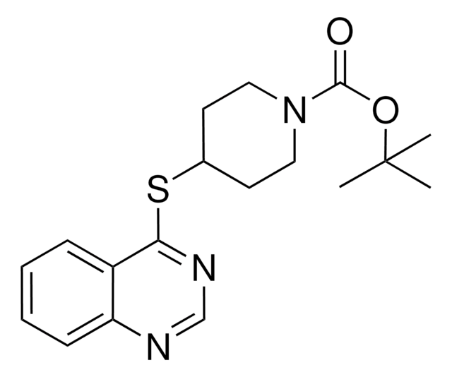TERT-BUTYL 4-(4-QUINAZOLINYLTHIO)-1-PIPERIDINECARBOXYLATE AldrichCPR