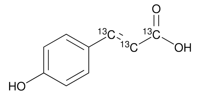 p-Coumaric acid-1,2,3-13C3 99 atom % 13C, 99% (CP)