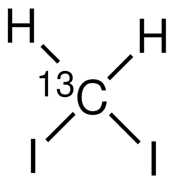 Diiodomethane-13C &#8805;98 atom % 13C, &#8805;99% (CP), contains copper as stabilizer