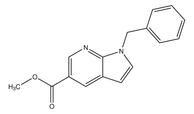 Methyl 1-benzyl-1H-pyrrolo[2,3-b]pyridine-5-carboxylate AldrichCPR