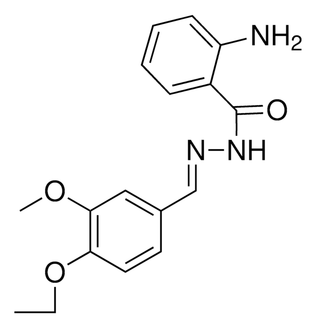 ANTHRANILIC (4-ETHOXY-3-METHOXYBENZYLIDENE)HYDRAZIDE AldrichCPR