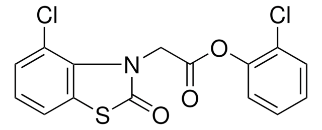 (4-CHLORO-2-OXO-BENZOTHIAZOL-3-YL)-ACETIC ACID 2-CHLORO-PHENYL ESTER AldrichCPR