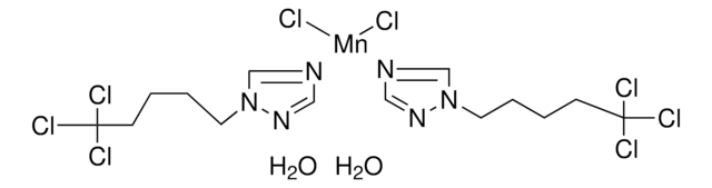 1-(5,5,5-TRICHLOROPENTYL)-1H-1,2,4-TRIAZOLE COMPOUND WITH DICHLOROMANGANESE DIHYDRATE AldrichCPR