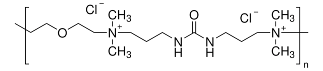 Poly[bis(2-chloroethyl) ether-alt-1,3-bis[3-(dimethylamino)propyl]urea] quaternized, solution 62&#160;wt. % in H2O