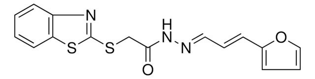 2-(1,3-BENZOTHIAZOL-2-YLTHIO)-N'-(3-(2-FURYL)-2-PROPENYLIDENE)ACETOHYDRAZIDE AldrichCPR