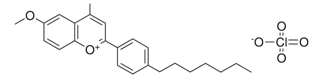 2-(4-HEPTYL-PHENYL)-6-METHOXY-4-METHYL-CHROMENYLIUM, PERCHLORATE AldrichCPR