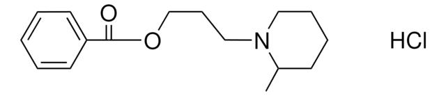 3-(2-METHYLPIPERIDINO)-PROPYL BENZOATE HYDROCHLORIDE AldrichCPR