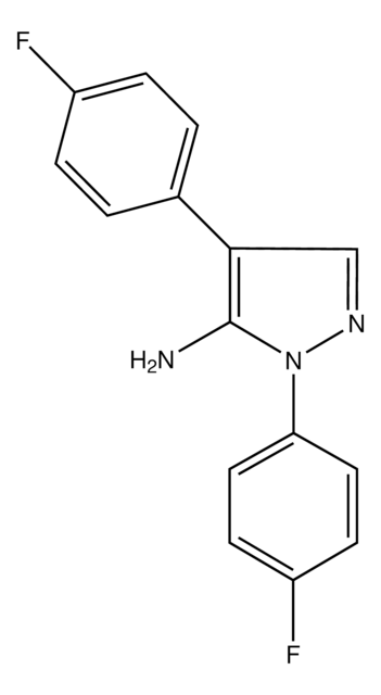 1,4-Bis(4-fluorophenyl)-1H-pyrazol-5-amine
