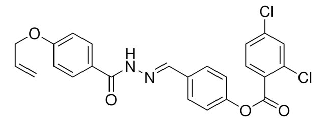 4-(2-(4-(ALLYLOXY)BENZOYL)CARBOHYDRAZONOYL)PHENYL 2,4-DICHLOROBENZOATE AldrichCPR