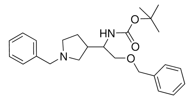 tert-Butyl 2-(benzyloxy)-1-(1-benzyl-3-pyrrolidinyl)ethylcarbamate AldrichCPR